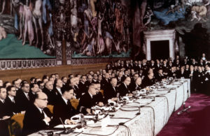Firma dei Trattati di Roma, 25 marzo 1957