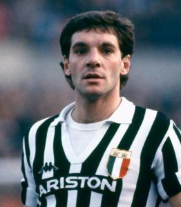 Sergio Brio giocatore della Juventus negli anni ottanta