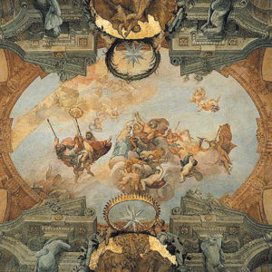Palazzo Altieri, Domenico Maria Canuti: l'apoteosi di Romolo