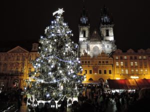 Spelacchio, albero di Natale a Praga