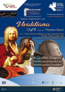 Vivaldi, locandina dell'evento
