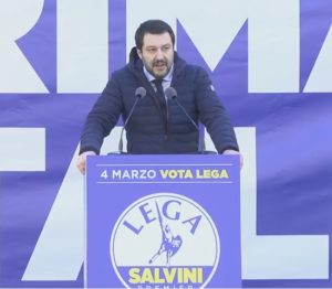 Pontida, Matteo Salvini