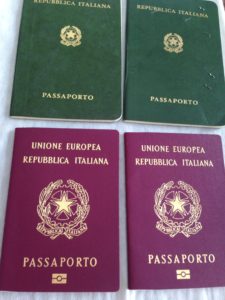 Passaporto, passaporti italiani