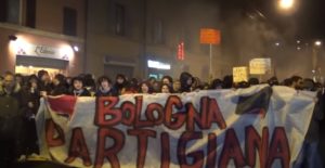 Sardine, manifestazione delle Sardine a Bologna