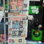 Giornalisti portoghesi, Giornali in una edicola portoghese