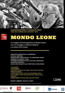 Sergio Leone, La locandina di "Mondo Leone"