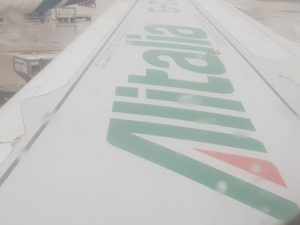 Compagnia di bandiera, Ala di aereo Alitalia