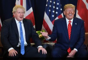 5G, Boris Johnson e Donald Trump