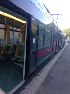 Termini Centocelle, un tram di Roma