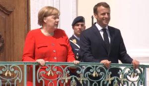 Virus bond, Angela Merkel e Emmanuel Macron