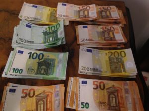 Recovery Fund, Banconote di euro