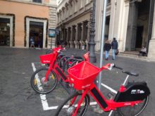 Bici, Biciclette al centro di Roma