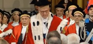 Tribunale, Giovanni Mammone inaugura l'anno giudiziario in Cassazione