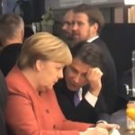 Kurz, Angela Merkel e Giuseppe Conte