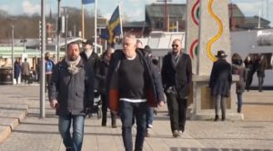 Svezia, Gente a passeggio a Stoccolma