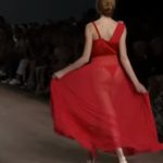 Moda, Un modello della sfilata Altaroma luglio 2019