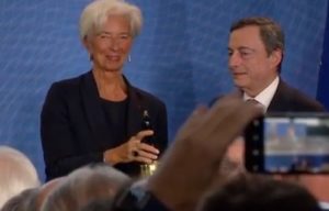 Farnesina, Christine Lagarde e Mario Draghi