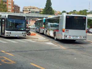 247, Autobus 247 guasto e altre vetture al capolinea Cipro