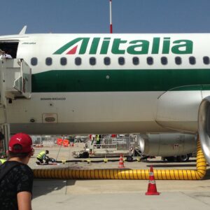 Stato padrone, Un aereo Alitalia