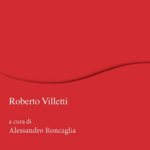 Villetti, La copertina del libro di Roberto Villetti