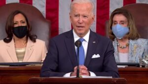 ceto medio, Joe Biden parla al Congresso USA