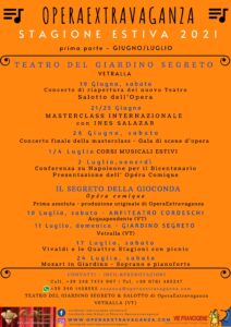 Leonardo, Calendario del Teatro del Giardino Segreto di Vetralla