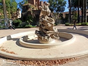 Piazza Vittorio, la fontana oggi