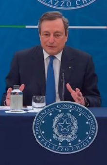 rincari, Mario Draghi
