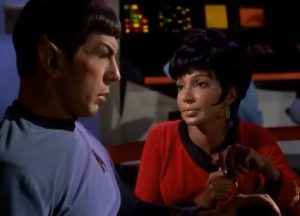 Poitier, Nichelle Nichols in un episodio di Star Trek