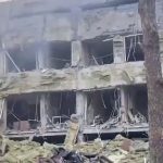Gorbaciov, Edifici bombardati in Ucraina