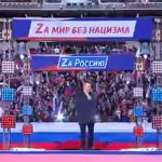 Paria, Putin parla allo stadio Luzniki di Mosca