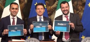 Spread, Di Maio, Conte e Salvini