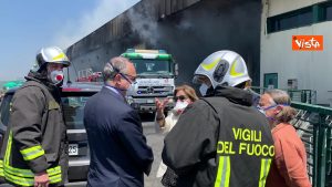 Termovalorizzatore a Roma, Roberto Gualtieri all'incendio scoppiato nell'impianto di rifiuti a Malagrotta
