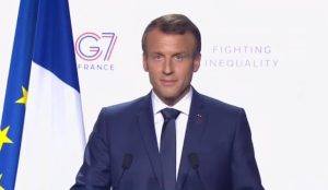 Bliar, Emmanuel Macron