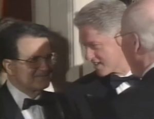 Clinton, Romano Prodi e Bill Clinton