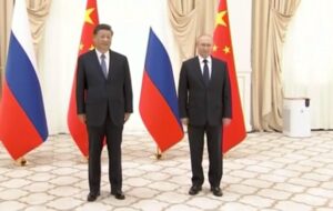Samarcanda, Xi Jinping e Vladimir Putin