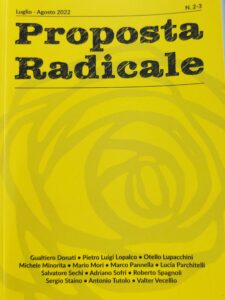 Proposta Radicale, La copertina di "Proposta Radicale"