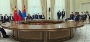 Invio delle armi all'Ucraina, L'incontro tra Vladimir Putin e Xi Jinping a Samarcanda