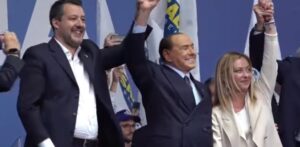 Arrogante, Matteo Salvini, Silvio Berlusconi, Giorgia Meloni