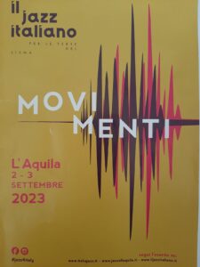 Jazz italiano, Locandina di Jazz a l'Aquila