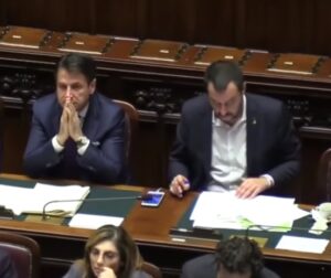 Voto in Abruzzo, Giuseppe Conte e Matteo Salvini