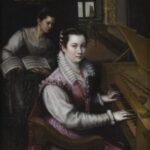 Lavinia Fontana, Lavinia Fontana - Autoritratto alla spinetta - Pinacoteca Nazionale Bologna