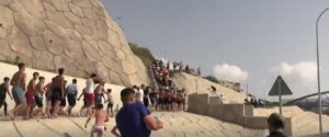 Schengen, Migliaia di migranti in maggioranza del Marocco a nuoto raggiungono Ceuta