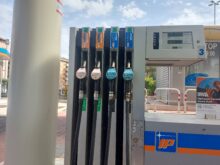 Diesel, Pompe di carburante diesel e benzina
