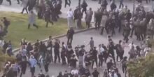 Proteste violente, Polizia e studenti si fronteggiano a Parigi